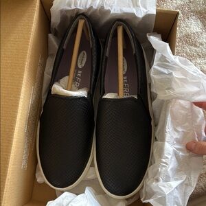Dr. Scholl's Black Slip-On Sneakers